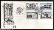 South West Africa 1981 Historic buildings Railway Station Sc 520-23 FDC # 16124