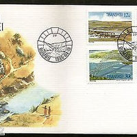 Transkei 1985 Bridges Architecture River Mountain Sc 159-62 FDC # 16241