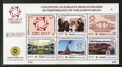 Bangladesh 2017 Commonwealth Parliamentary Conference Elizabeth FlagM/s MNH 6024