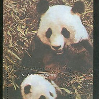 St. Thomas & Prince Is. 1992 Panda Fauna Wildlife Animals Sc 1054R MNH # 12675