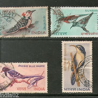 India 1968 Indian Birds Phila-479a Used Set
