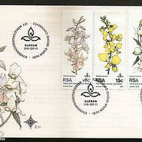 South Africa 1981 World Orchid Conference Plant Tree Flora Sc 553-6 FDC # 6492