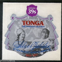 Tonga 1977 39s Elizabeth II and Taufa’ahau IV Sc C213 Odd Shaped Die Cut MNH 146