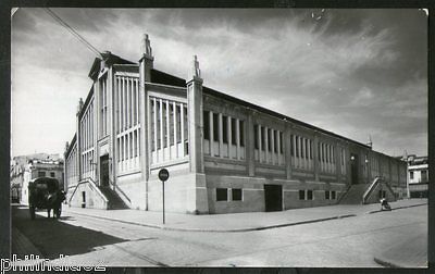 Spain 1955 Mataro Central Market View Picture Post Card to Finland #154