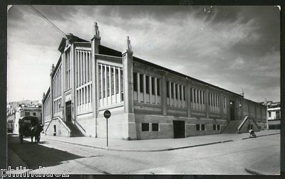 Spain 1955 Mataro Central Market View Picture Post Card to Finland #154