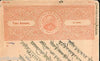 India Fiscal Sailana State 2 As Jaswant Singhji Stamp Paper Type17 KM172 #10929D