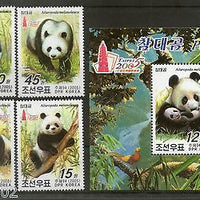 Korea 2005 Panda Wildlife Animal 4v+M/s Sc 4451-55 MNH #13028