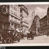 Austria Graben Street View Cars Wien Vienna Vintage Picture Post Card # PC35