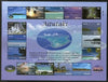 Aitutaki 2010 Tourism Aerial Views of the Islands Sc 561a Sheetlet MNH # 15070