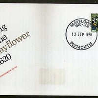 Great Britain 1970 Sailing of the Mayflower Ship Commemorative Cover # F92