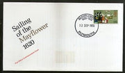 Great Britain 1970 Sailing of the Mayflower Ship Commemorative Cover # F92