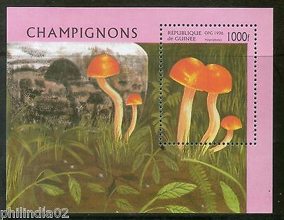 Guinee 1996 Mushroom Fungi Plant Sc 1326 M/s MNH # 1904