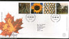 Great Britain 2000 Millennium Projects Tree & Leaf Sun Flower Yews 4v FDC # F14