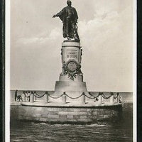 Egypt Port Said Ferdinand De Lesseps Statue View / Picture Post Cards # PC69