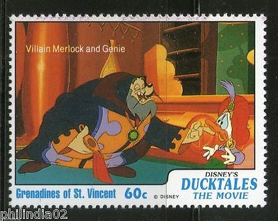 St. Vincent 1992 Disney Duck Tales Movie Donald Duck & Family Sc 982i MNH 3105