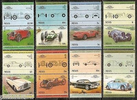 Nevis 1985 Motor Cars Automobile Transport 16v MNH # 3276