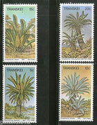 Transkei 1980 Cycads Flower Trees Plants Flora Sc 75-78 MH # 4284