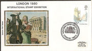 Great Britain 1980 London-80 Exhibit Colorano Silk Cover # 13151