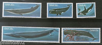 South West Africa 1980 Killer Whale Marine Life Mammals Sc 437,39-42 MNH # 3591