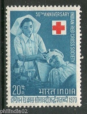 India 1970 Indian Red Cross Society Health Phila-523 1v MNH