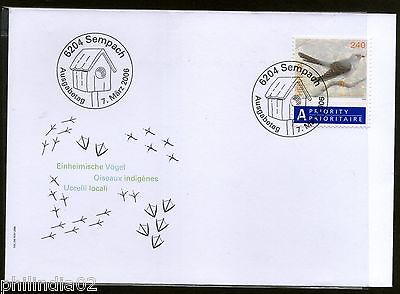 Switzerland 2006 Common Cuckoo Birds Wildlife Fauna Sc 1230 FDC # 8220