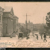 Spain 1906 Congress of Deputies, Madrid Architecture Used View Post Card # 98