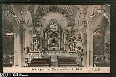 Austria 1912 Chapel of Stella Matutin Feldkirch Architecture Used View Post Card