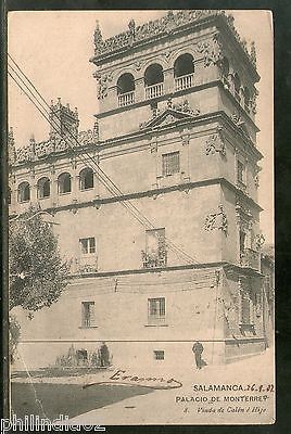 Spain 1907 Salamanca Monterrey Palace Architecture Used View Post Card # 1454-99