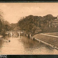 Great Britain 1932 Cambridge Clare College & Bridge Frith's View Post Card Used