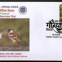 India 2016 World Sparrow Day Birds Department of Forest Wildlife Sp. Cover #6601