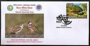 India 2016 World Sparrow Day Birds Department of Forest Wildlife Sp. Cover #6601