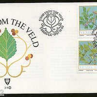 Venda 1987 Fruits of Veld Flower Trees Plants Flora Sc 173-76 FDC # 16452