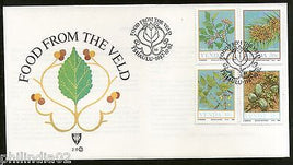 Venda 1987 Fruits of Veld Flower Trees Plants Flora Sc 173-76 FDC # 16452