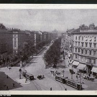 Austria Kärntner-ring Grand Hotel Wien Vienna Vintage Picture Post Card # PC38