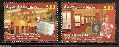 Sri Lanka 2010 National Postal Museum & Philatelic Exhibition Letter Box 2v MNH