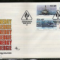 South Africa 1989 Energy Resources Tharmal Nuclear Gas Coal Sc 780-3 FDC # 16024