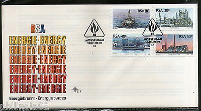 South Africa 1989 Energy Resources Tharmal Nuclear Gas Coal Sc 780-3 FDC # 16024