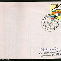 India 1996 Antarctica 15th Scientific Expedition Cover Maitri P.O Cancel # 7717A