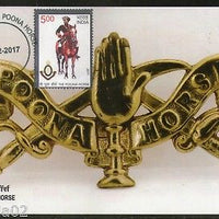 India 2017 The Poona Horse Military Costume Coat of Arms  Max Card # 16437