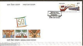 India 2005 Integral Coach Factory Railway Phila-2158 FDC