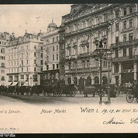 Austria 1901 Hotel Meissl & Schadn Wien Vienna Vintage Picture Post Card # PC25