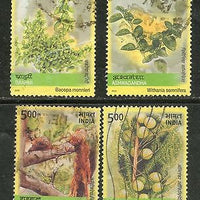 India 2003 Medicinal Plants of India 4v Phila-1964a Used Set