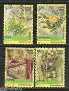 India 2003 Medicinal Plants of India 4v Phila-1964a Used Set