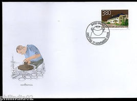 Liechtenstein 2008 Art Architecture Building Pottery FDC # 7921
