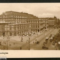 Austria State Opera House Tramways Wien Vienna Vintage Picture Post Card # PC32