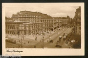 Austria State Opera House Tramways Wien Vienna Vintage Picture Post Card # PC32