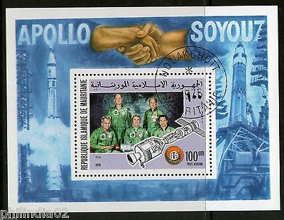 Mauritania 1975 Astronauts & Cosmonaut Space Shuttle Satellite Sc C159 Cancelled