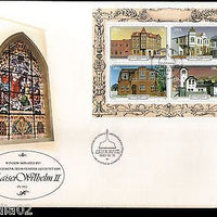 South West Africa 1981 Historic buildings in Luderitz Sc 479-82 M/s FDC# 15271