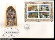 South West Africa 1981 Historic buildings in Luderitz Sc 479-82 M/s FDC# 15271