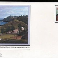Norfolk Is. Kingston - Historical Centre Postal Stationery Envelope Mint # 16070